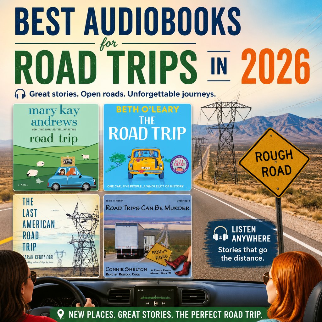 Best Audiobooks for Road Trips in 2026