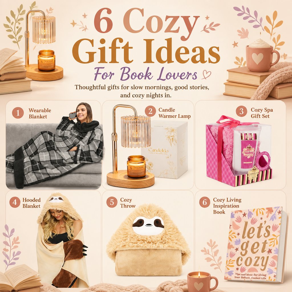 6 Cozy Gift Ideas for Book Lovers Who’d Rather Stay Home