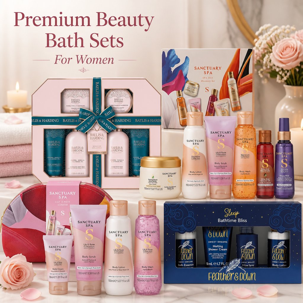 Top 8 Luxurious Bath Sets for Relaxation