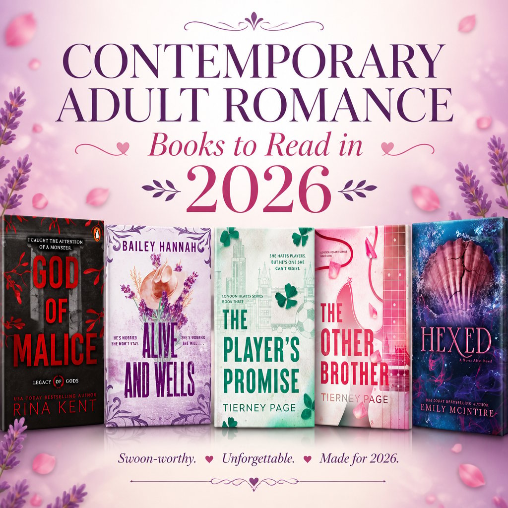 Contemporary Adult Romance Books to Read in 2026
