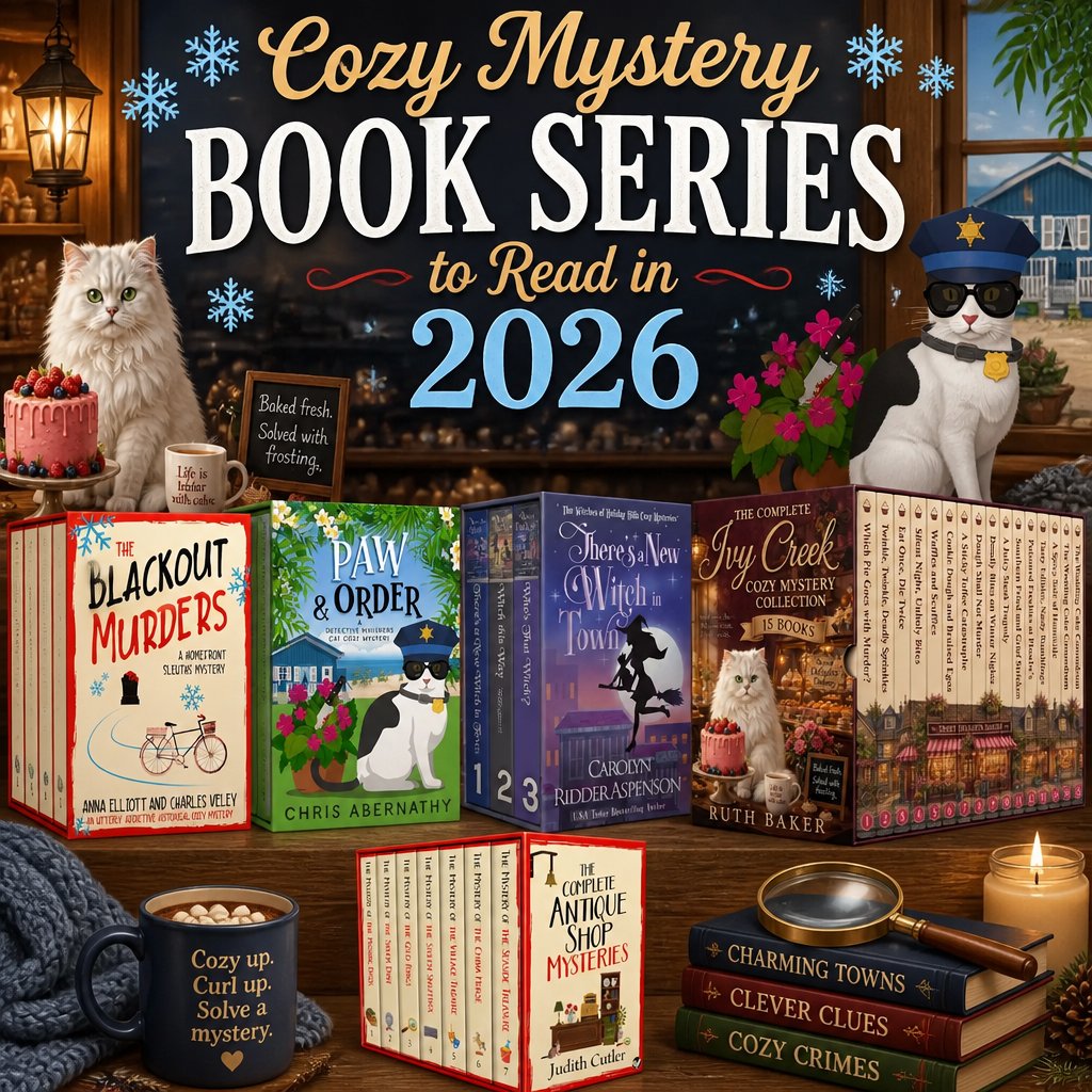 Cozy Mystery Book Series to Read in 2026