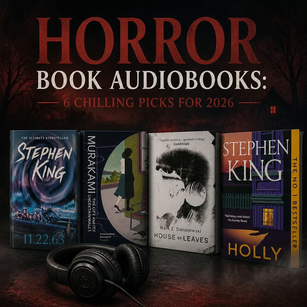 Horror Book Audiobooks: 6 Chilling Picks for 2026